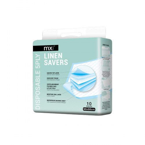 Linen Saver Mx 60X60cm 5Ply 10