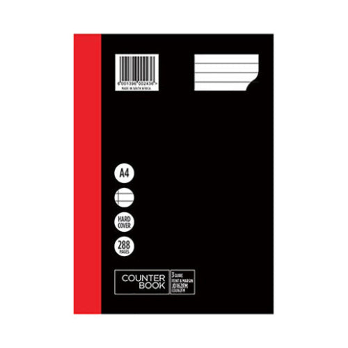 A4 288 Page Ruled F&M Jd162 5 Pack