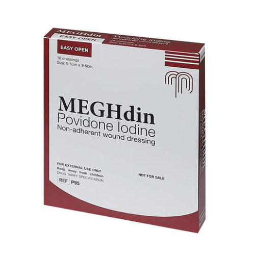 PVP Dress Meghdin 9.5X9.5cm Non-adhesive 10