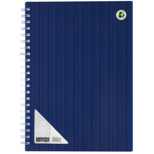A4 Notebook Meeco Spiral Polypropylene Blue