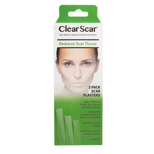 Clearscar Silicone Scar Reducing Plast 2 Pack