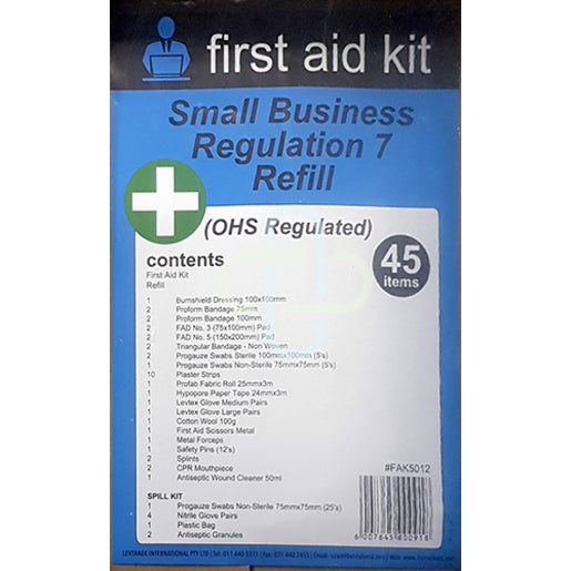 First Aid Regulation 7 Refill Office - Levtrade 1