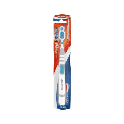 Aquafresh Toothbrush Extreme Clean Power Interdental Medium