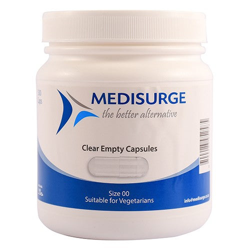 Empty Capsules Size 00 Clear