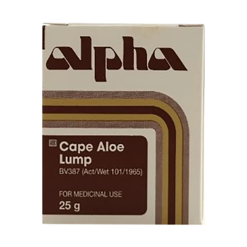 alpha aloe Alpha Aloes Lump 25g – Cura Pharm