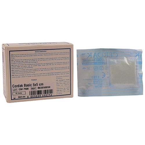 Cerdak 5X5cm Basic Wound Dressing 10