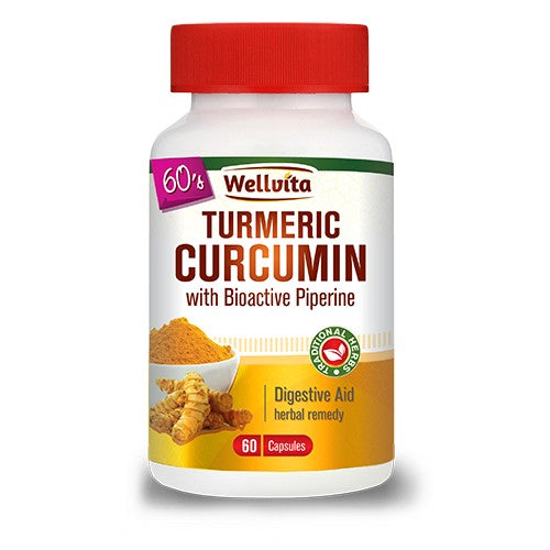 Curcumin 425mg 60 Capsules Wellvita