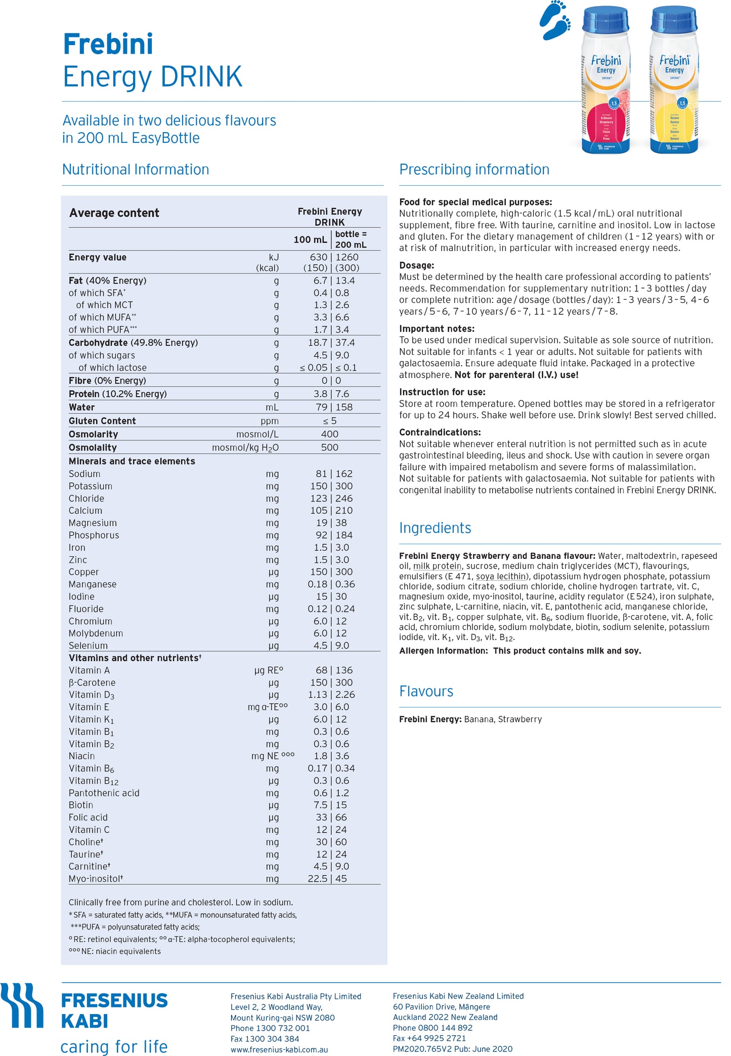 Fresubin Energy Fibre Drink Chocolate 200ml