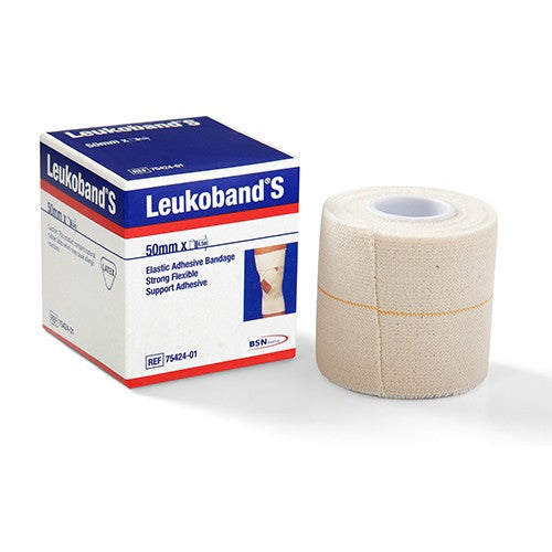 Leukoband S 50mmx4.5m Elastic Adhesive Bandage Roll 1