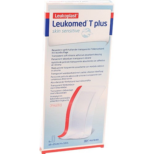 Leukomed T+ Skin Sensitive 10X25cm Sensitive Bsn 5