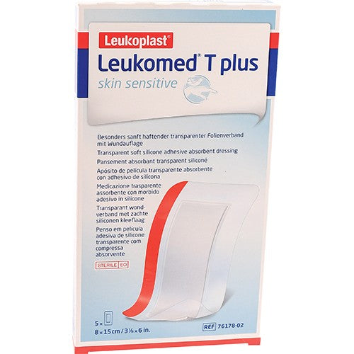 Leukomed T+ Skin Sensitive 8X15cm Sensitive 5