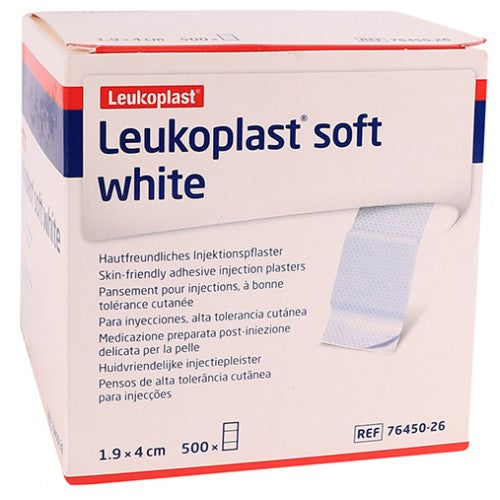 Leukoplast Soft White 19X40mm 500