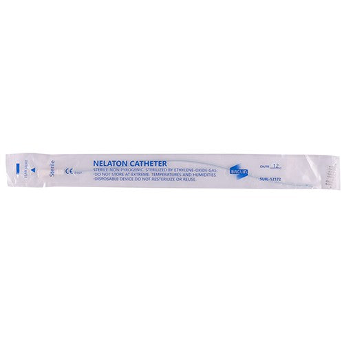 Nelaton Catheter 12FG 400mm Urethral Saclin 1