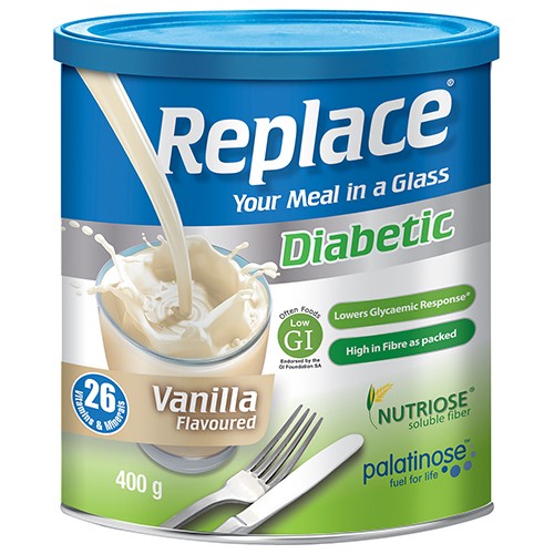 Replace Diabetic Vanilla 400g