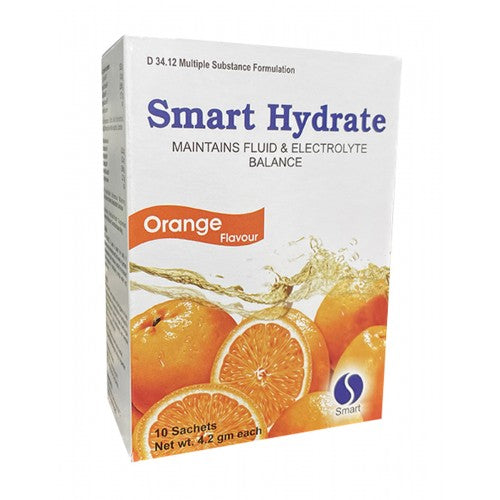 Smart Hydrate 4.2g Orange 10 Sachets