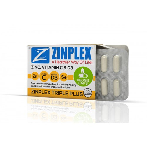Zinplex Triple Plus Vegi Capsules 30