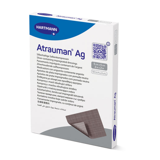 Atrauman Ag Non Adhesive 5X5cm 10