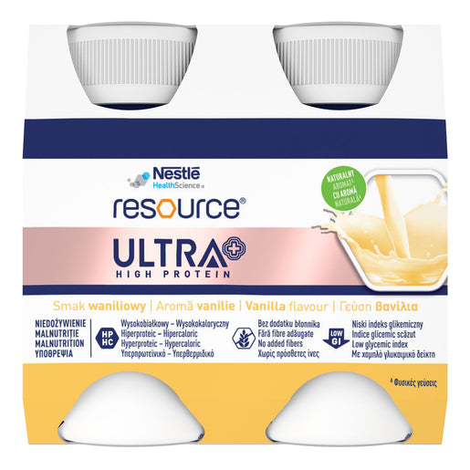 Nestle Resource Ultra Vanilla 4x125ml