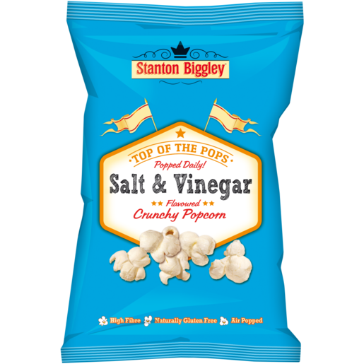 Stanton Biggley Salt & Vinegar Popcorn