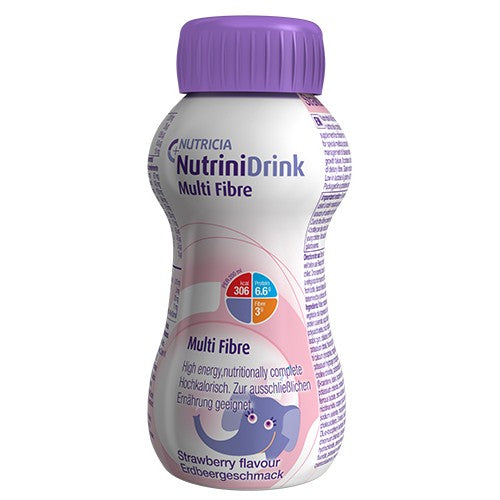 Nutrini Multi Fibre Drink Strawberry 200ml