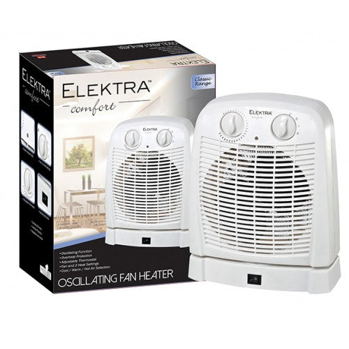 Elektra Oscillating Fan Heater