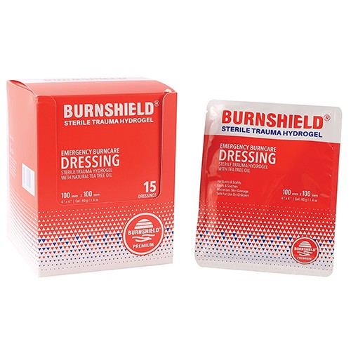 Burnshield 10X10cm Display Levtrade 15