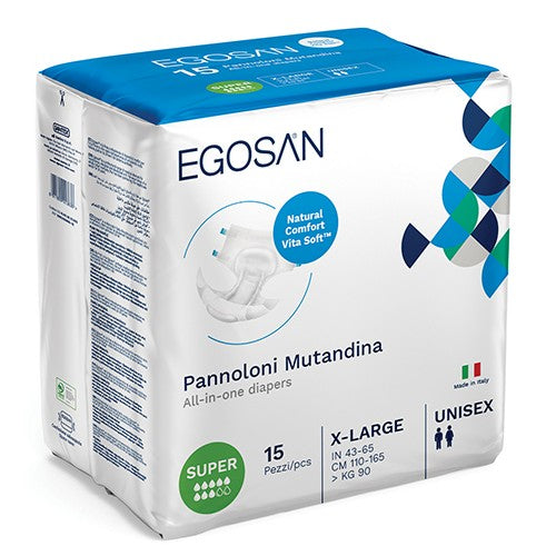 Egosan 8 Drop Brief Vitasoft X-Large Super 15