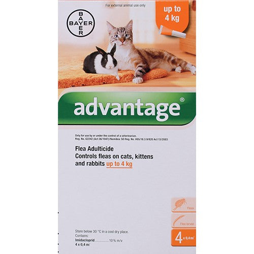 Advantage Small Cats 0.4ml 4 Pipets