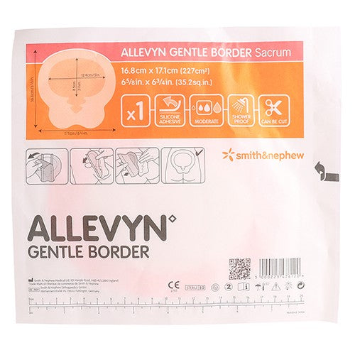 Allevyn Gentle Border Sacrum Large 1
