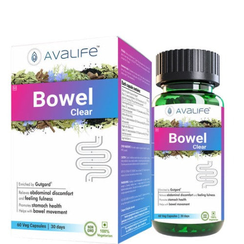 Avalife Bowel Clear Capsules 60