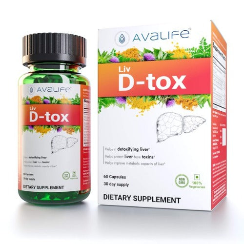 Avalife Liv D Tox Capsules 60