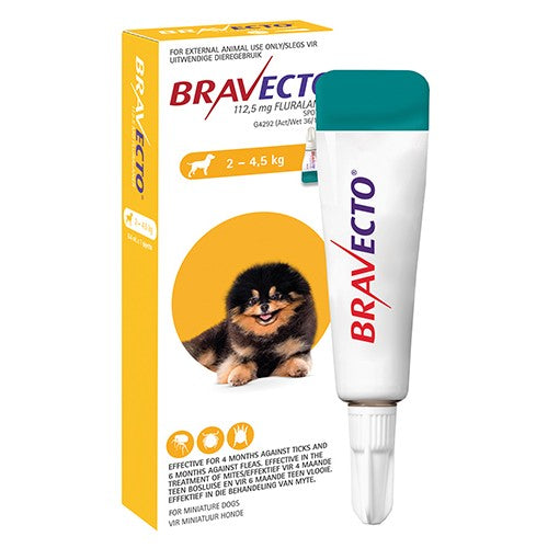Bravecto Spot-On Dog Toy 112.5mg 1