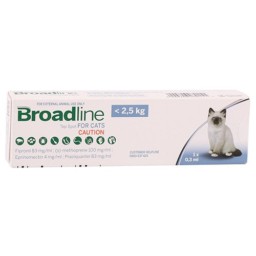 Broadline Top Spot For Cats <2.5Kg