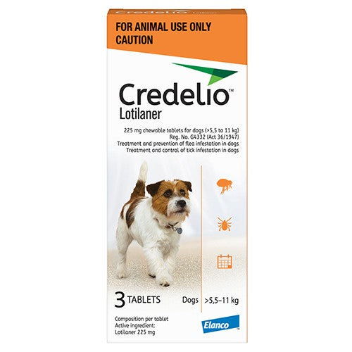 Credelio Chew Tablets Dogs >5.5-11Kg 3