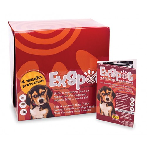 Exspot Spot-On Dogs 20 Pipets