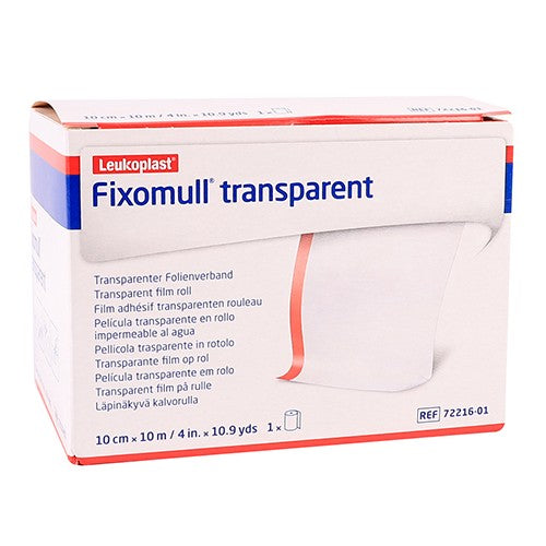 Fixomull Transparent Waterproof Dressing 10cm x 10m