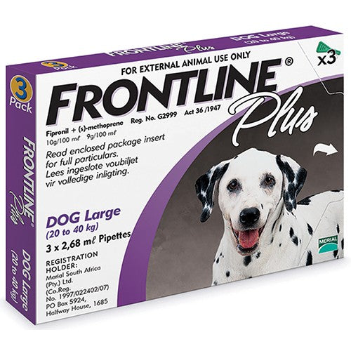 Frontline Plus Dog Large 3