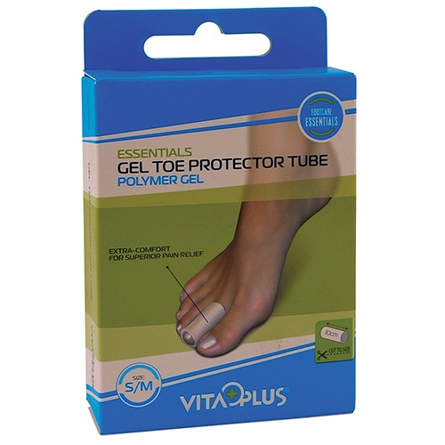 Gel Toe Protector Tube Vitaplus S/M