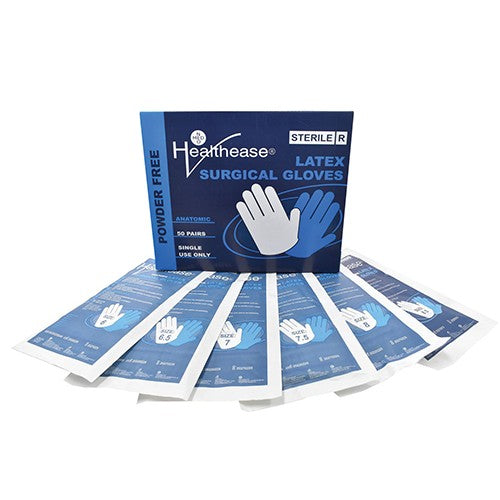 Gloves Surgical Sterile Powder Free Healthease 8