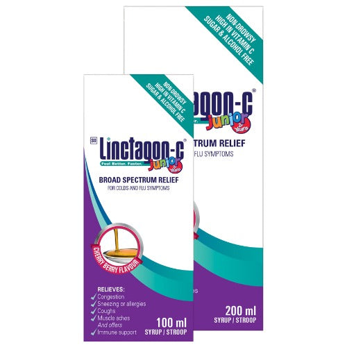 Linctagon C Junior Cold & Flu Syrup 200ml