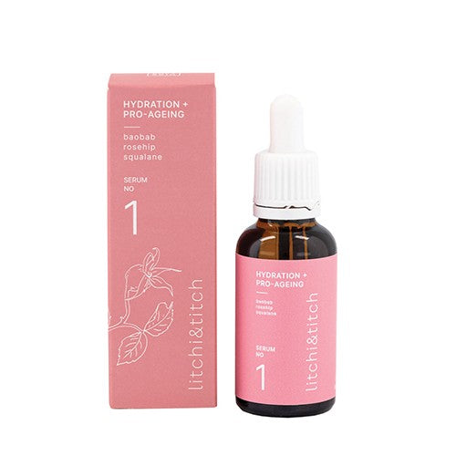 Litchi Hydrating+Pro Ageing Serum No1 30ml