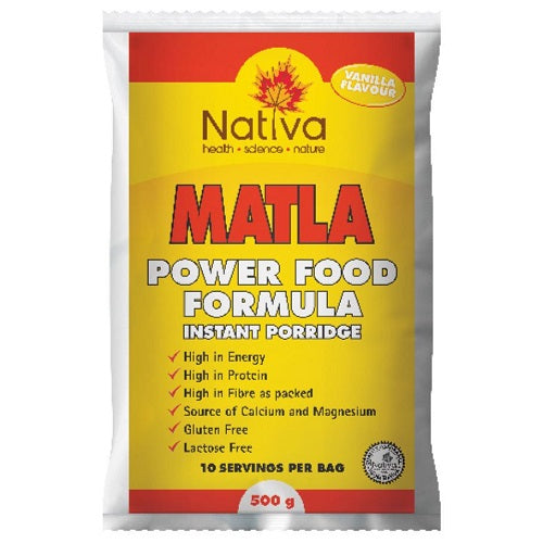 Matla Power Food Vanilla 500g