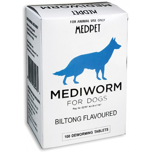 Mediworm Dog 100 Tablets