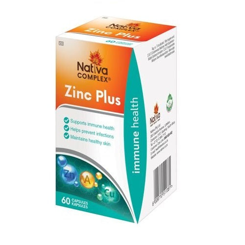 Nativa Complex Zinc Plus Capsules 60