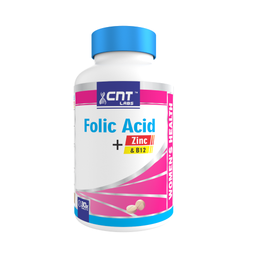 CNT Folic Acid + Zinc & B12 30 Tablets