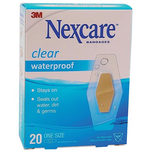 Nexcare Clear Waterproof Plaster 20