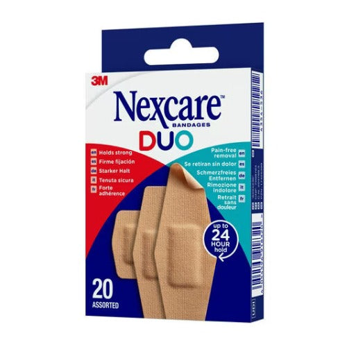 Nexcare Duo Plasters 20 Assorted