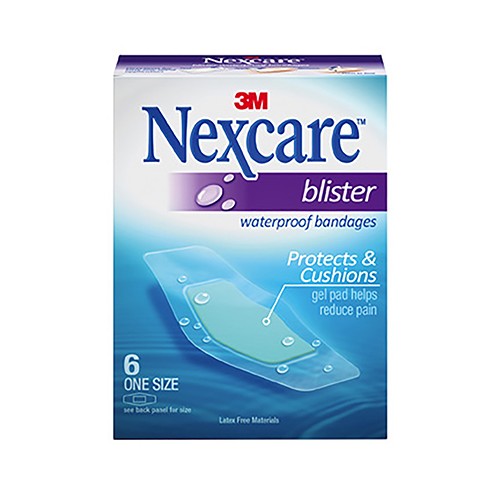 Nexcare Waterproof Blister Plaster 6
