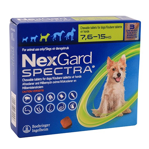 Nexgard Spectra Chew Tablets Medium Dog 3
