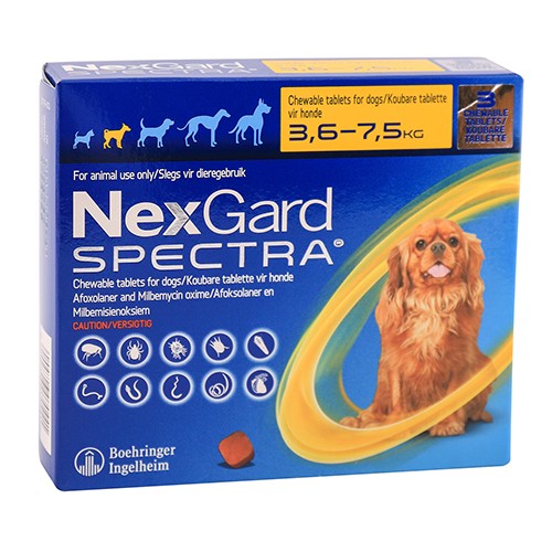 Nexgard Spectra Chew Tablets Small Dog 3